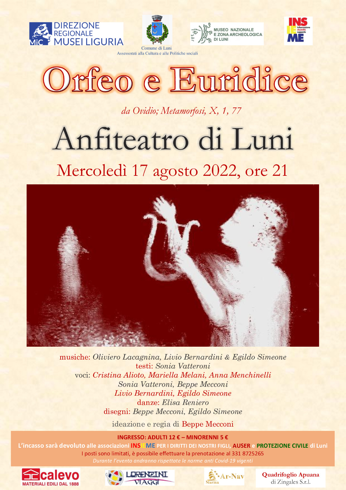 ORFEO ED EURIDICE DA "METAMORFOSI" DI OVIDIO