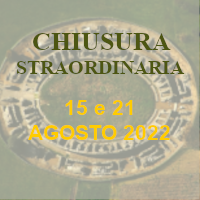 CHIUSURA STRAORDINARIA AGOSTO 2022
