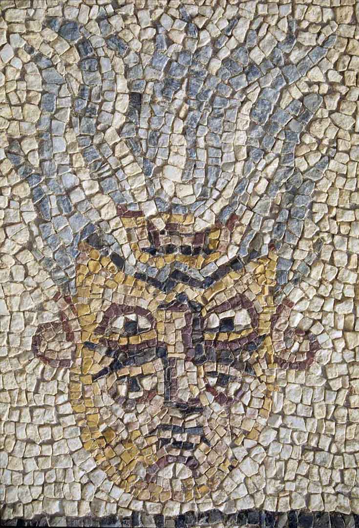 Mosaici del pavimento della domus di Oceano